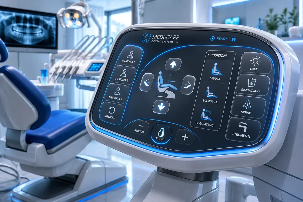 Tastiera a membrana per dispositivi medicali